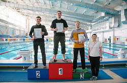 Среди структурных подразделений ТОО «ПНХЗ» прошли соревнования по плаванию среди мужчин