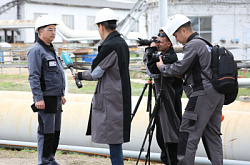 Работники ПНХЗ участвовали в проекте «Еңбек. Бiлiм. Құрмет» на телеканале "Ertis TV" 