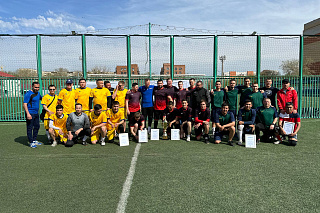 Финал игр по мини-футболу: нефтепереработчики показали яркую игру