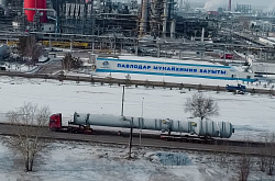 Реконструкция гидроочистки дизтоплива на ПНХЗ: новый этап — завод установил вакуумный осушитель К-304