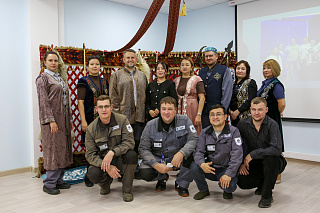 На ПНХЗ прошло посвящение участников курса казахского языка