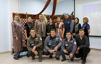  На ПНХЗ прошло посвящение участников курса казахского языка