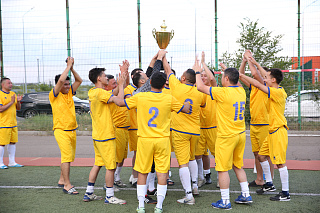 Мұнай өңдеушілер ПМХЗ кубогына футболдан жарыста чемпион атағы үшін таласты