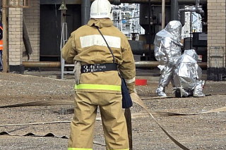  ТОО «Эр Ликид Мунай Тех Газы» и ТОО «ПНХЗ» провели совместные пожарно-тактические учения