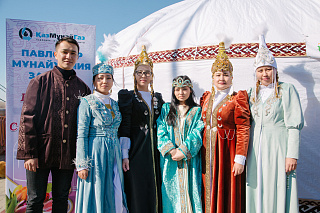 Наурыз мейрамындағы ПМХЗ киіз үйі қала жағалауын ккөріктендірді