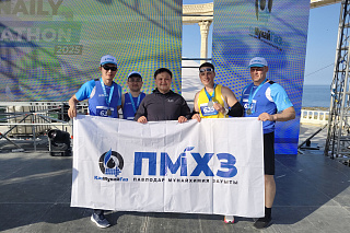 Сотрудники ПНХЗ приняли участие в «Munaily Marathon-2025» в Актау
