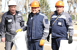 ПМХЗ және зауыттың сервистік компанияларының жұмыскерлері эко сенбіліктер өткізді