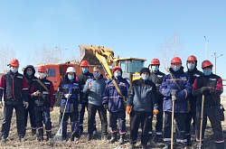 ПМХЗ және аутсорсингтік компаниялардың қызметкерлері қаланы жинап тазалауға өз үлестерін қосты  
