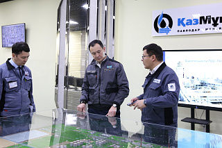 Вице-министр энергетики Казахстана побывал на ПНХЗ с рабочим визитом