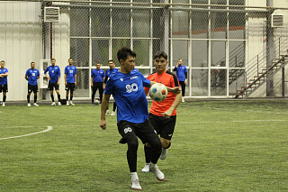 Команда ПНХЗ по мини-футболу готовится к финалу Спартакиады КМГ-2026