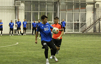 Команда ПНХЗ по мини-футболу готовится к финалу Спартакиады КМГ-2026