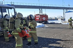 ПНХЗ провёл пожарно-тактические учения с предприятиями-партнёрами