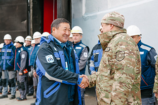 ПМХЗ павлодарлық шекарашыларға көмек көрсетті