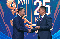 Георгия Гаглоева, работника ПНХЗ, наградили медалью «Ерен еңбегі үшін».