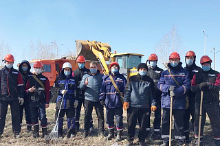 ПМХЗ және аутсорсингтік компаниялардың қызметкерлері қаланы жинап тазалауға өз үлестерін қосты  