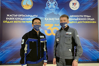 ПМХЗ маманы Асқар Нұрғалиев облыстың еңбек жастарымен өзінің табысқа жету хикаясымен бөлісті