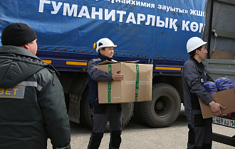 ПНХЗ выделил гуманитарную помощь пострадавшим от паводков в Петропавловске