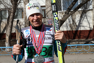 Ветеран ПНХЗ привез «серебро» из Норвегии по лыжным гонкам