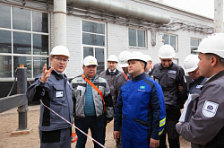 Глава КМГ посетил Павлодарский НХЗ